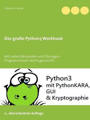 cover image of Das große Python3 Workbook